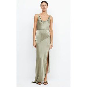 BEC + BRIDGE MOON DANCE COWL DRESS